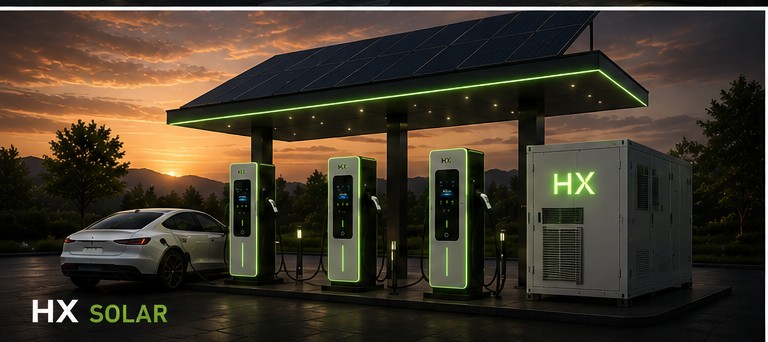 HX SOLAR MOBILITY — HPC + BESS Industriel
