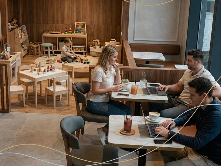 The Kinderecke — Family-Inclusive Premium Space
