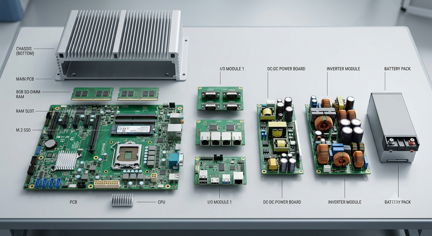 NeuGreen complete solar kit — packaging and modules